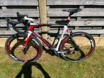 Eddy Merckx EMX-5 racefiets, Fietsen en Brommers, 28 inch, Carbon, 15 tot 20 versnellingen, 53 tot 57 cm