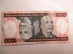 Brazilië 1000 Cruzeiros 1985, Timbres & Monnaies, Billets de banque | Amérique, Amérique du Sud, Envoi