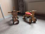 Loopfietsjes in hout, Kinderen en Baby's, Ophalen, Zo goed als nieuw