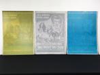 1950s Blue Film Offset Filmplaten, Gebruikt, Film, Ophalen, Gebruiksvoorwerp