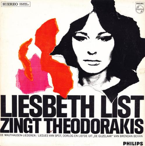Liesbeth List Zingt Theodorakis, Cd's en Dvd's, Vinyl | Wereldmuziek, Zo goed als nieuw, Europees, 12 inch, Ophalen of Verzenden