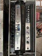 Deux amplis crown, Muziek en Instrumenten, Ophalen, Zo goed als nieuw, 1000 watt of meer, P.A.