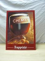 Chimay bier pancarte 400x295mm, Ophalen, Nieuw, Reclamebord, Plaat of Schild