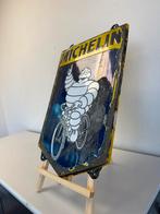 Michelin fietsbanden emaille bord, Verzamelen, Ophalen of Verzenden, Gebruikt, Reclamebord