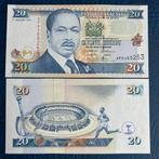 Kenia - 20 Shillings 1996 - Pick 35a.1 - UNC, Los biljet, Ophalen of Verzenden, Overige landen