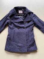Donkerblauw wollen jasje van BZR Bruuns Bazaar mt 36, Bruuns Bazaar, Maat 36 (S), Gedragen, Verzenden