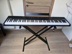 Piano Alesis Recital 88 touches + support + adaptateur jack, Muziek en Instrumenten, Ophalen, Zo goed als nieuw, Zwart, Piano