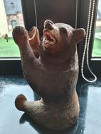 Houten zwarte woud beer, Ophalen of Verzenden