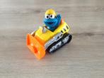 Sesamstraat Koekiemonster in graafmachine (13 cm), Ophalen of Verzenden, Zo goed als nieuw
