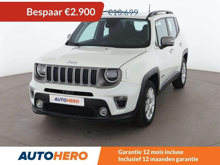 Jeep Renegade 1.0 TGDi Limited 4x2 (bj 2019), Auto's, Jeep, Te koop, Renegade, ABS, Achteruitrijcamera, Airbags, Airconditioning