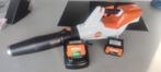Stihl BGA 60 + 2x AK 30 + AL101, Tuin en Terras, Bladblazers, Ophalen, Stihl, Zo goed als nieuw, Accu