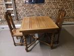 4 antieke stoelen en een antieke tafel, Antiek en Kunst, Ophalen