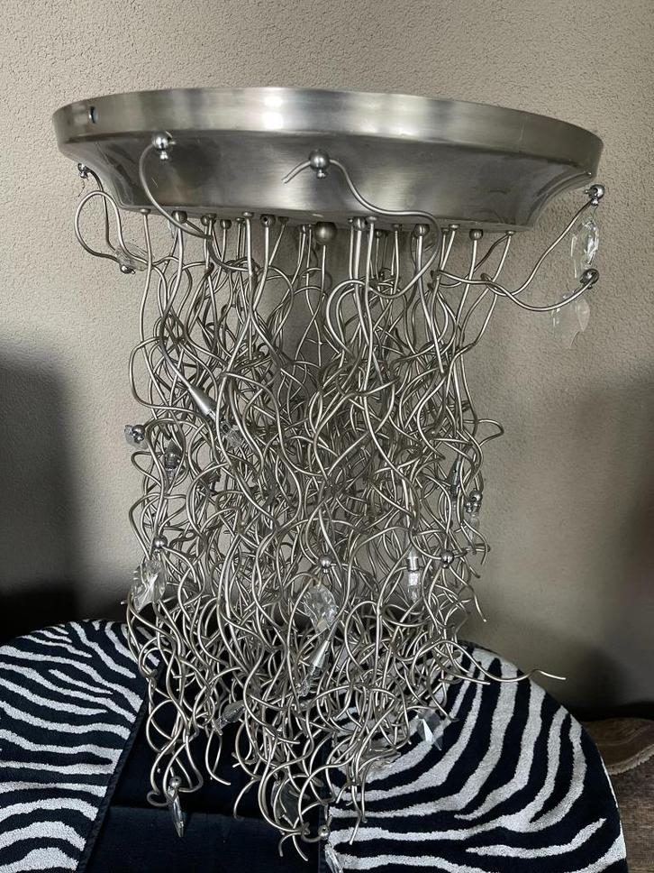 Rythmos Lights plafondlamp, Huis en Inrichting, Lampen | Plafondlampen, Zo goed als nieuw, Glas, Metaal, Ophalen