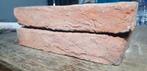 Antieke vechtformaat handvorm LT steen  21x9,5x3,5, Enlèvement, Utilisé, Briques