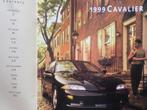 Chevrolet Cavalier 1999 Brochure, Ophalen of Verzenden, Chevrolet