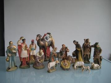 Kerststal figuren . beschikbaar voor biedingen