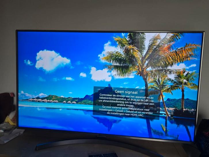 LG OLED 55 inch (6j oud), TV, Hi-fi & Vidéo, Télévisions, Comme neuf, OLED, 100 cm ou plus, 4k (UHD), LG, 100 Hz, Smart TV, Enlèvement