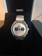 Seiko Quartz chronograph horloge, Handtassen en Accessoires, Horloges | Heren, Staal, Polshorloge, Nieuw, Ophalen of Verzenden