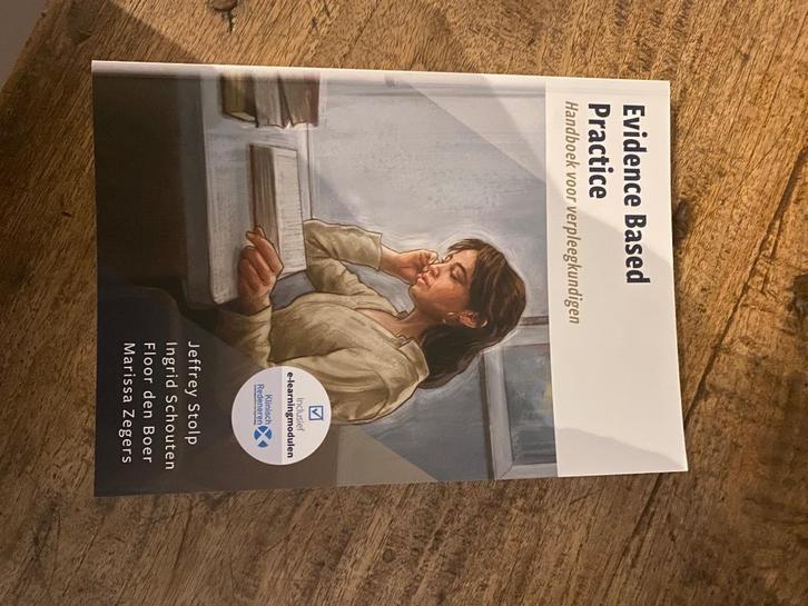 Boek Evidence Based Practice, Handboek voor verpleegkundigen, Boeken, Studieboeken en Cursussen, Nieuw, Hogeschool, Ophalen