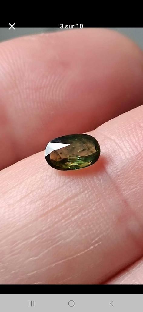 Natuurlijke saffier uit Afrika met traceerbaar certificaat, Handtassen en Accessoires, Edelstenen, Ophalen of Verzenden