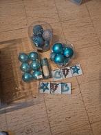 Kerstversiering blauw, Diversen, Kerst, Ophalen of Verzenden, Zo goed als nieuw