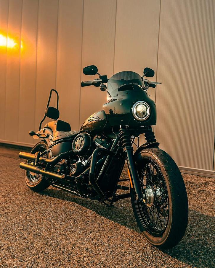 Harley Davidson Street Bob FXBB (clubstyle), Motoren, Motoren | Harley-Davidson, Particulier, 2 cilinders, Motorrijbewijs A, ABS