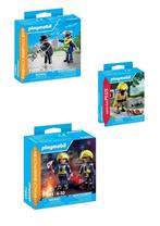 Brandweer- politie-inbreker-slangenvanger, Envoi, Neuf, Ensemble complet