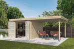 Nieuw modern tuinhuis met overkapping 3702EXT300, Verzenden, Nieuw