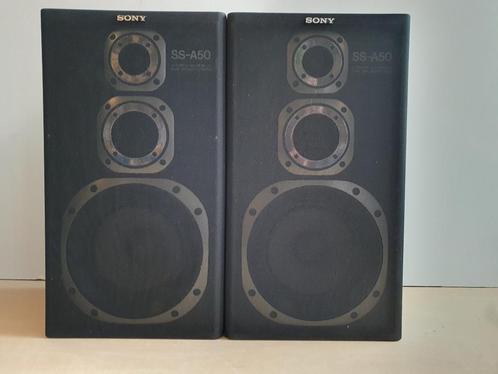 2 Luidsprekers Sony SS-A50, Audio, Tv en Foto, Luidsprekerboxen, Sony, Ophalen of Verzenden