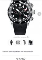Edox CO-1 10242-TIN-NIN Horloge, Ophalen, Nieuw, Staal