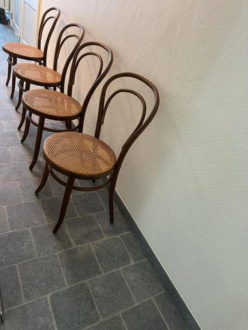 4 vintage THONET STOELEN , Bentwood/Webbing RADOMSKO beschikbaar voor biedingen