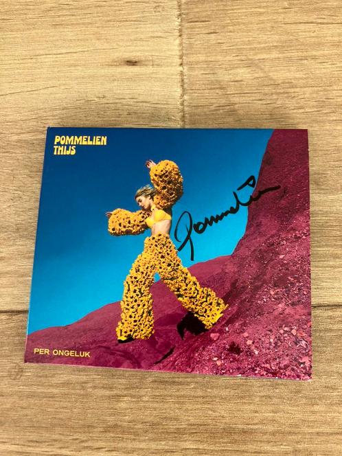 Gesigneerde CD Pommelien Thijs - Per Ongeluk, Cd's en Dvd's, Cd's | Pop, Nieuw in verpakking, 2000 tot heden, Ophalen of Verzenden