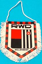 RWDM Molenbeek 1980s voetbal zeldzaam vintage vaantje, Comme neuf, Enlèvement ou Envoi