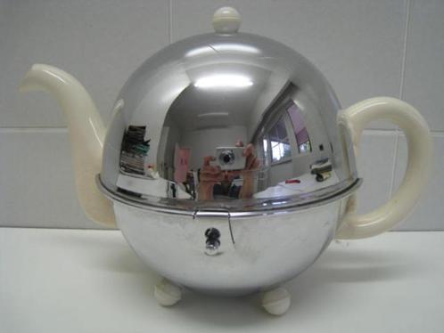 Porseleinen thee en koffieset, vintage, prachtig en uniek !!, Antiek en Kunst, Antiek | Servies compleet, Ophalen of Verzenden