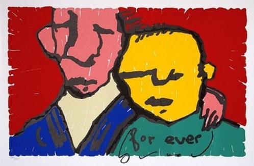 Herman Brood - "For Ever", Antiquités & Art, Art | Lithographies & Sérigraphies, Envoi