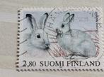 Finlande 1997 - lièvres des neiges, Animal et Nature, Affranchi, Enlèvement ou Envoi