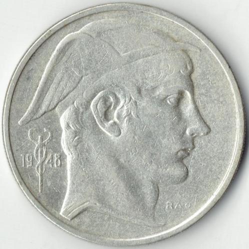België zilveren 50 francs, Postzegels en Munten, Munten | België, Losse munt, Zilver, Zilver, Ophalen of Verzenden