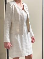 Zeer mooie jurk met jasje ATMOS FASHION, maat 42. Perf. st., Kleding | Dames, Beige, Atmos fashion, Maat 42/44 (L), Ophalen of Verzenden