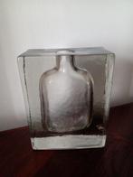 Schitterende soliflore vaas in bolvormige fles Vintage 1970, Antiek en Kunst, Antiek | Vazen, Ophalen of Verzenden