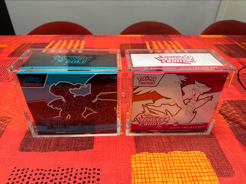 Black Bolt & White Flare pokemon Center Elite Trainer Box, Hobby en Vrije tijd, Verzamelkaartspellen | Pokémon, Nieuw, Booster