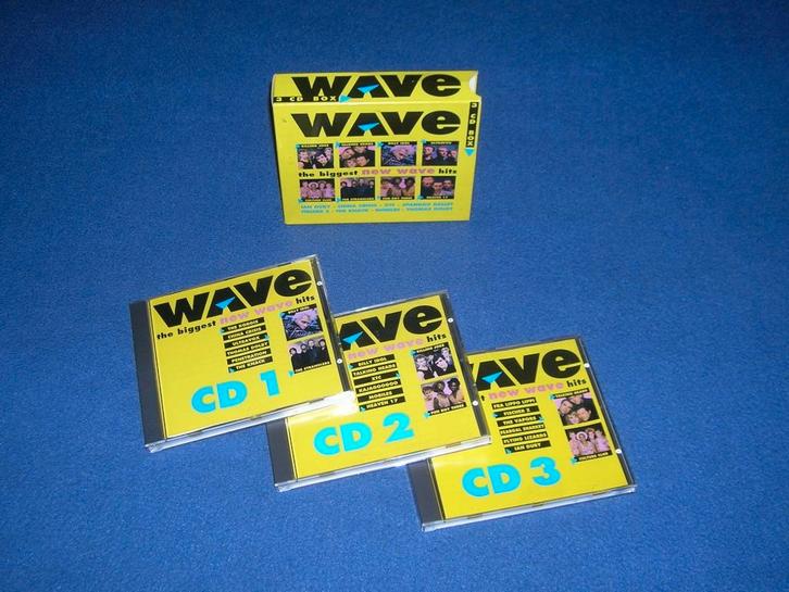 3 CD box WAVE ( New Wave ), Cd's en Dvd's, Cd's | Verzamelalbums, Overige genres, Boxset, Ophalen of Verzenden