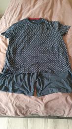 3570 Alken, Herenpyama korte mouwen en short, Mt XL, Kleding | Heren, Pyjama's, Ophalen, Zo goed als nieuw
