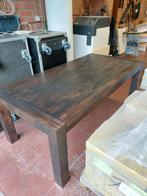 Vol houten eettafel, Ophalen, Zo goed als nieuw