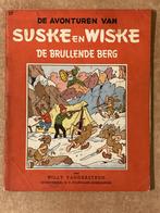 Suske en Wiske - Nr. 27 - Brullende Berg - Eerste druk 1956, Eén stripboek, Ophalen of Verzenden, Gelezen