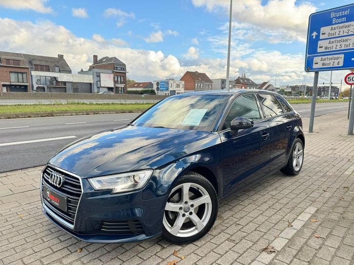 Audi A3 sportback 12/2017 114dkm Euro6b 1.6Tdi Navi Xenon, Auto's, Audi, Bedrijf, Te koop, A3, ABS, Adaptive Cruise Control, Airbags