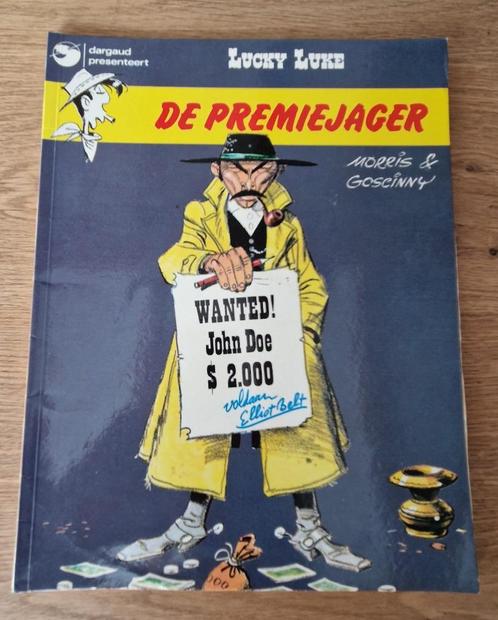 Lucky Luke - De premiejager - 9(1987) Strip, Boeken, Stripverhalen, Zo goed als nieuw, Eén stripboek, Ophalen of Verzenden