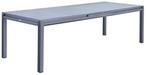 Uittrekbare tuintafel, 180/240x100cm antraciet, 6-8 personen, Ophalen, Nieuw, Vierkant, Aluminium