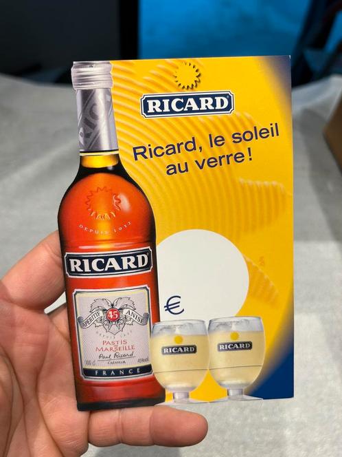 Feuillet publicitaire Ricard, Collections, Marques & Objets publicitaires, Neuf