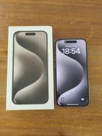iPhone 15 pro 128gb - Natural Titanium, Telecommunicatie, Mobiele telefoons | Apple iPhone, Ophalen, 128 GB, Zo goed als nieuw