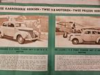 FORD V8 1938.   FOLDER Nederlandstalig, Verzenden, Ford